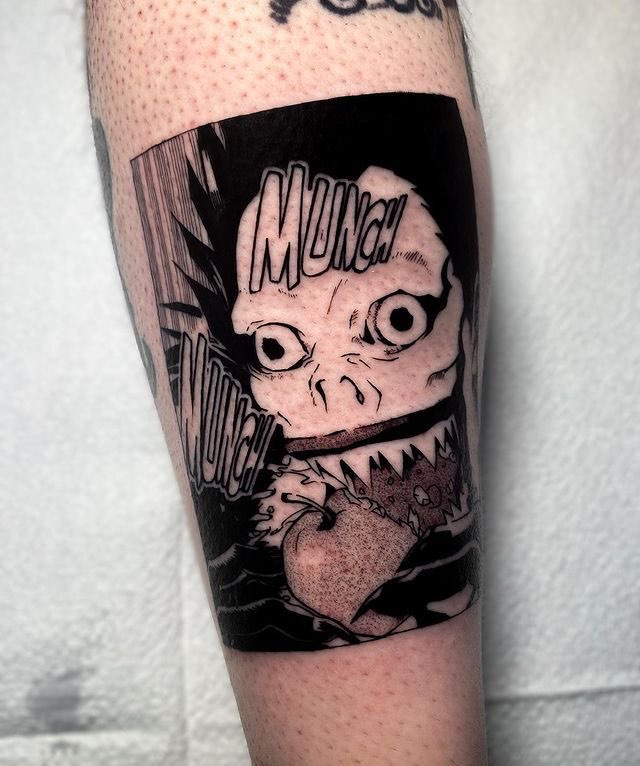 Manga Panel Tattoo Instagram Laurelupo
